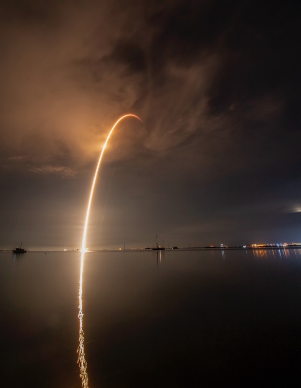 SpaceX Starlink 10-4 by Lau Brown July 28th 2024